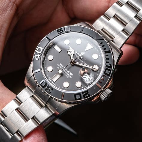 rolex titan black replica|rolex yacht master titanium price.